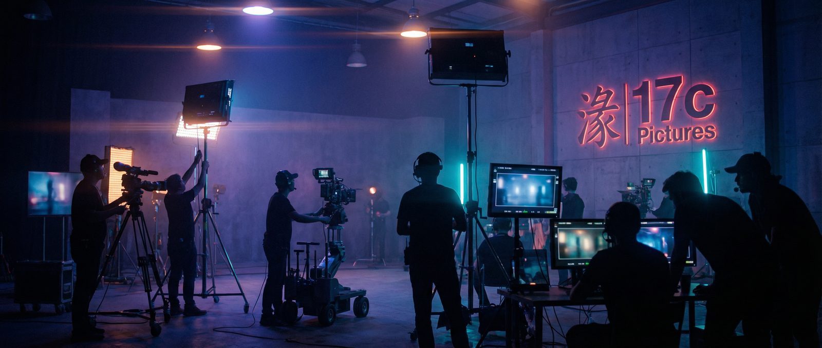 强上视频制作现场