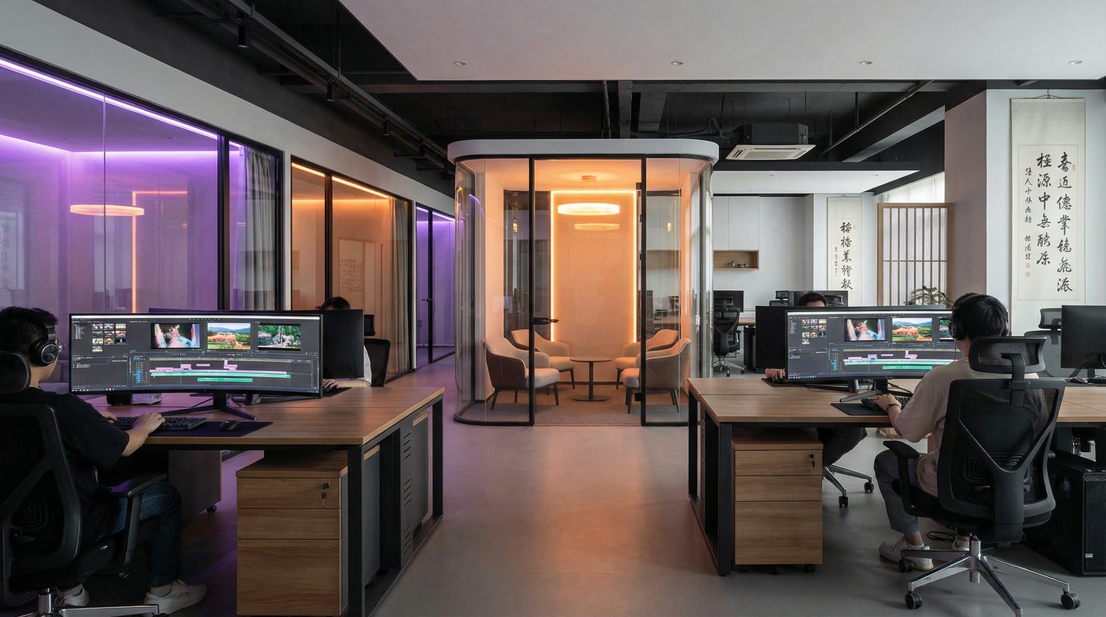 强上公司办公环境